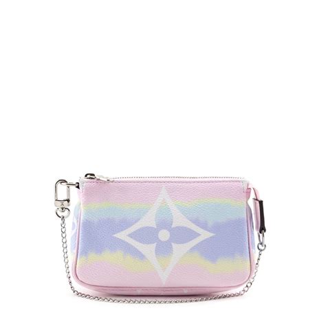 louis vuitton mini pochette accessoires lv escale pastel|LOUIS VUITTON Mini Pochette Accessories LV Escale Pastel.